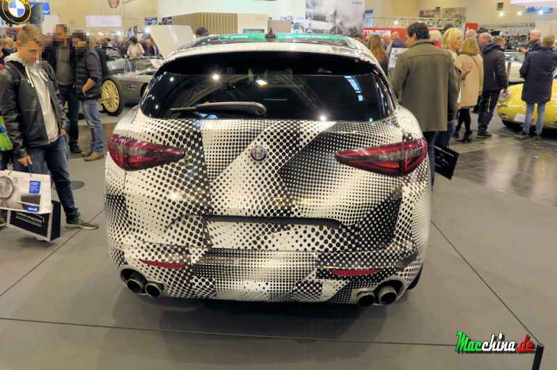 Alfa Romeo Stelvio Quadrifoglio Q4 AT8, Foto: Macchina.de